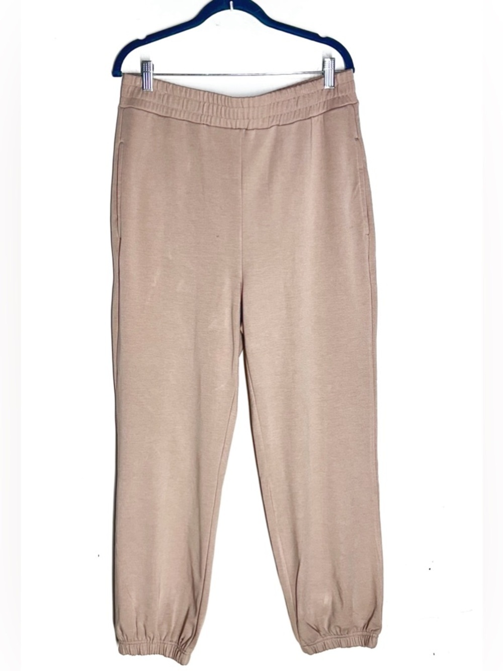 Steve Madden BB Dakota Brushed Fleece Jogger Lounger
Pants Neutral Beige L NEW